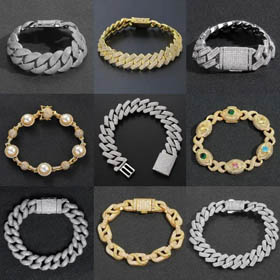 Diamond Bracelet (20+ Colors)-0288